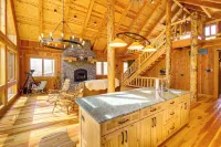 Nordic Style Lodge w/ Deck on 80 Acres in Arlee - 4-Sterne