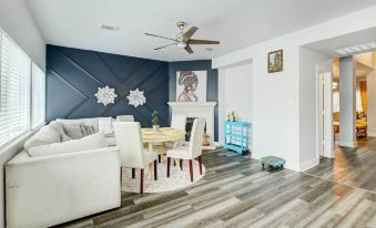 Spacious Houston Home w/ Private Yard & Fire Pit!