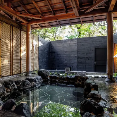 YuYu Hakone - Private Open Air Onsen Usage Guaranteed Hotels near Petting Zoo