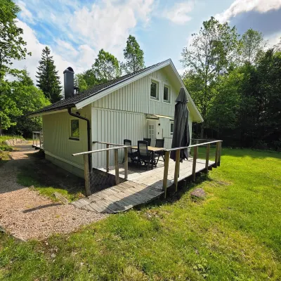 Modern vacation home on the Bolmen Hotels in Gislaveds kommun