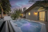 Relax & Play in Clovis! 4BR w/ Hot Tub, Game Room, Firepit, Close to Hospitals