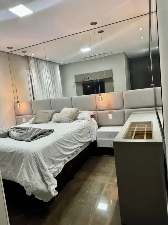 Apartment luxo 3 suítes varanda gourmet