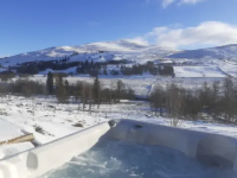 Luxury, Peaceful, Adult Only Romantic Scots Pine Treehouse Near Glenshee