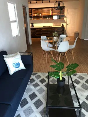 Comodo y privado departamento totalmente equipado a cinco minutos de la playa Hôtels à : 