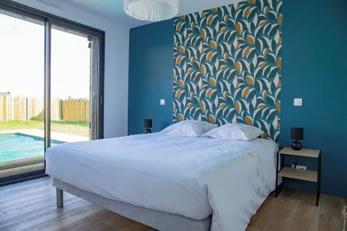 Belle Maison Plain Pied Contemporaine en Ossature Bois à 300 m des Plages