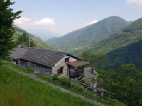 Mountain worlds behind Lake Maggiore