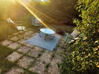 House 3 bedrooms, quiet, garden, view, near Sarlat 聖瑞利安德朗蓬住宿飯店