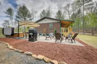 Scenic Murphy Cabin w/ Hot Tub, Fire Pit & Views - 3-Star