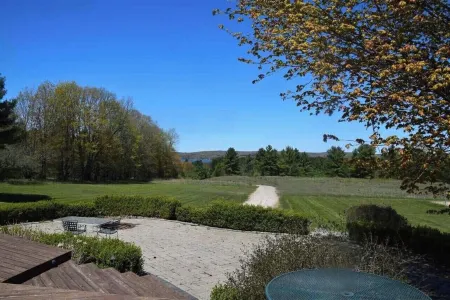 Lake Charlevoix View- 10 Acre  Private Retreat, Sleep from 2- 8 persons.