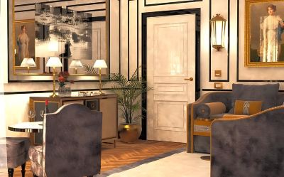 共有エリア ホテルD インギルテッラ ローマ スターホテルズ コレツィオーネの写真