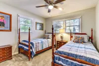 1 Mi to Dtwn: Home w/ Fire Pit & Deck in Hudson! - 3-Star