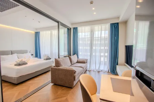 อพาร์ตเมนต์แบบ 1 ห้องนอน