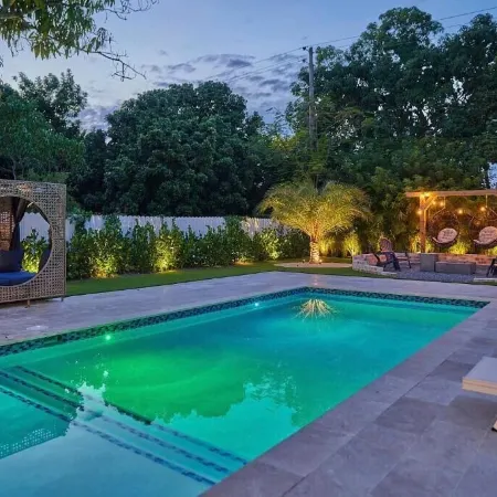 Villa Caicos Fire Pit Pool