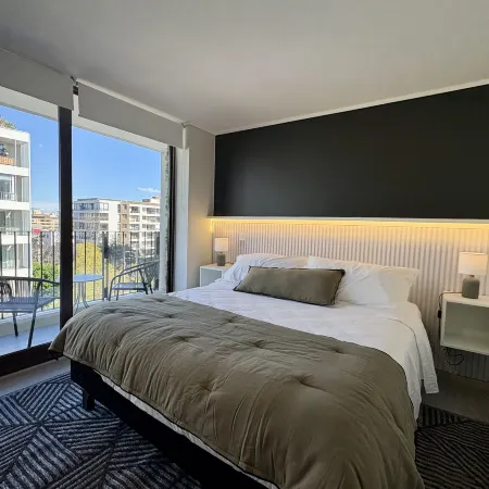 Providencia Duplex - A/C, Balcony, Gym & Parking