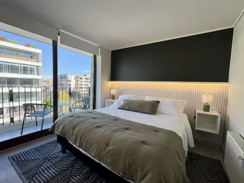 Providencia Duplex - A/C, Balcony, Gym & Parking - Mountain view