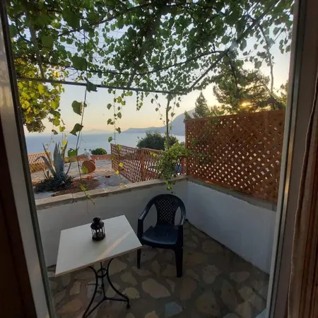 Beautiful House Located on a Hill in Samos Island, 400 m from an Organized Beach