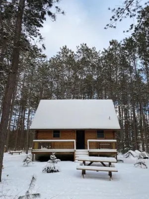 Little Log Cabin in the Big Woods