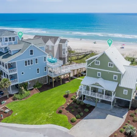Oceanfront 5-Bdrm Elevator Pool/Tennis  Volleyball/Putt-Putt  Dog Welcome!