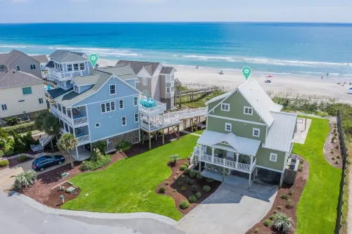 Oceanfront 5-Bdrm Elevator Pool/Tennis  Volleyball/Putt-Putt  Dog Welcome!