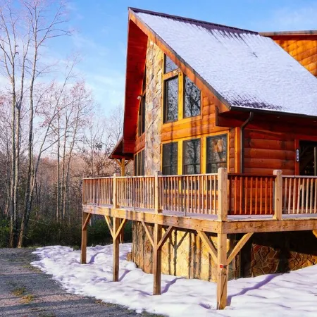 Private Mountain Lodge 5 Masters, Large Cabin Mt. Airy, NC
