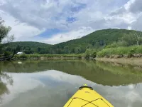 Stargazer Tent on Ischua Creek @ Campground Adventures