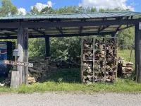 Stargazer Tent on Ischua Creek @ Campground Adventures