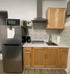 Comfy suite with kitchen