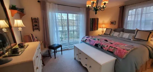 Honeycomb Waterfront Lakehouse with deep water dock