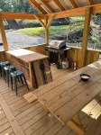 Griffen Mill Properties Cabin #8 by Waterfall in Salem Al  with WiFi, AC