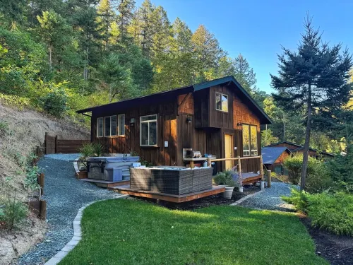 Chalet in the woods guesthouse.