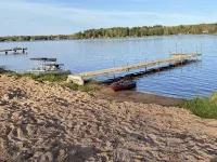Modern Camp on Portage Lake