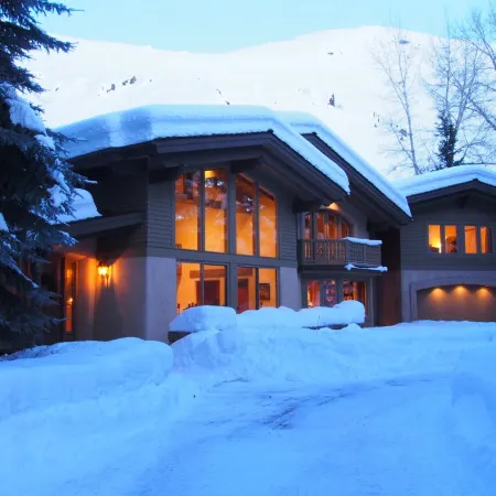 Elegant, Private, Close to Town,  Sun Valley Home Right On Trail Creek!