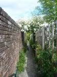 Self Contained Garden Studio With Private Decked Terrace, close to town and sea