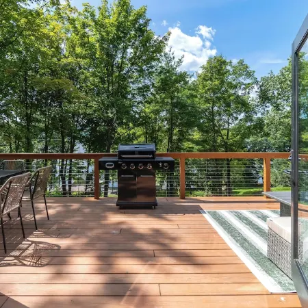 Modern A-Frame near many wineries and activities: fire pit, King beds, & more!