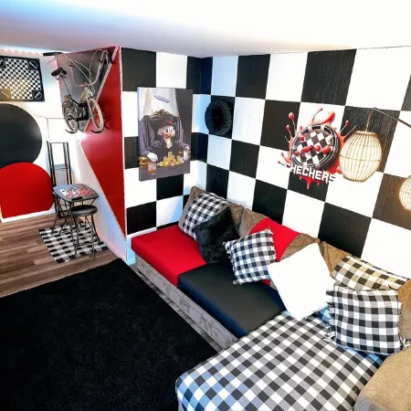 Trendy Downtown Nashua Getaway: Checkers-Themed 1 Bed/1 Bath!