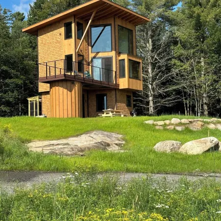 Enjoy whatever winter throws at you while you relax in the hot tub with a view!