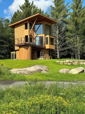 Enjoy whatever winter throws at you while you relax in the hot tub with a view!