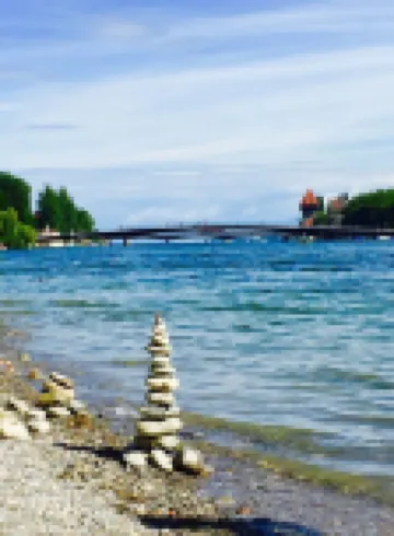 Apartment with Rhine view, 125 sqm, 4 rooms, designer furnishings