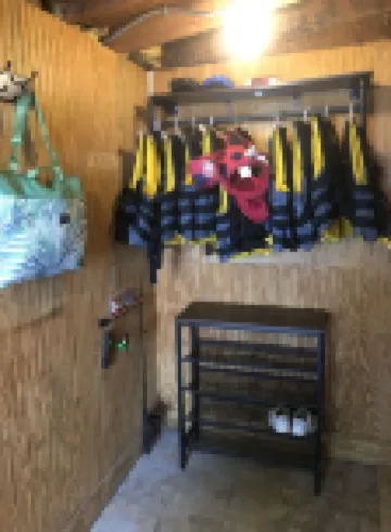 Cozy Lakefront House with a private dock and lakefront.