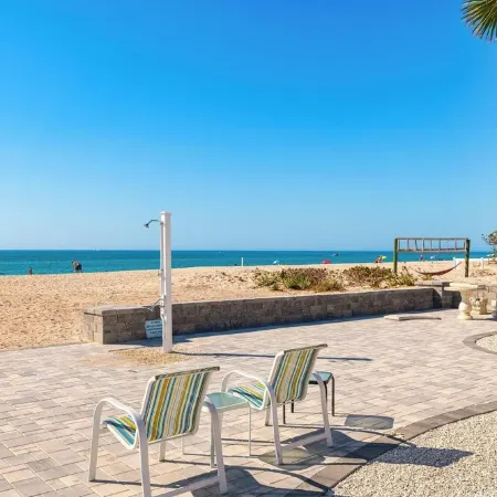 One Bedroom Remodeled Stand-Alone Unit - Steps from Our Private Beach.