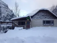 Downtown Ouray home with two living rooms, large yard and deck.