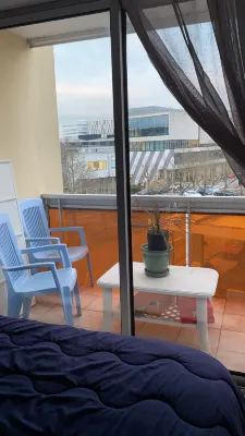 Apartment in the city center and close to the Parc Des Expositions