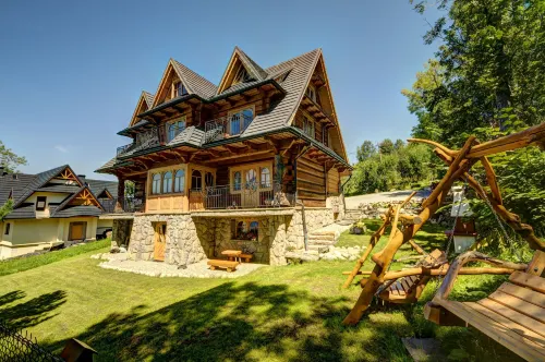 Apartamenty Willa Olsza Wood House & Mountain View & Sauna & e-Bike Rent Hotels in Tatra County