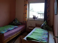 Vacation apartment for up to 8 people, 140 sqm, 2 WCs, directly on the L.Heide nature reserve