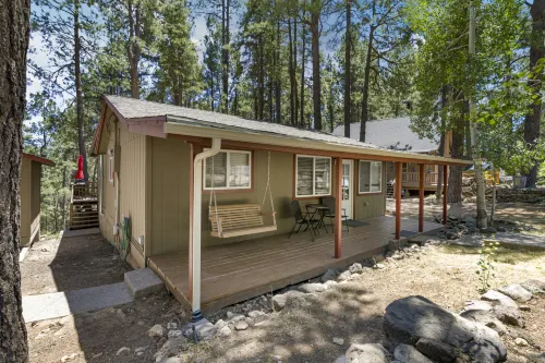 Charming Cabin with Forest Access - Cozy Tranquil Retreat