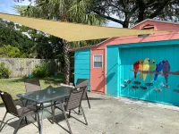 Peaceful Parrot and Parakeet