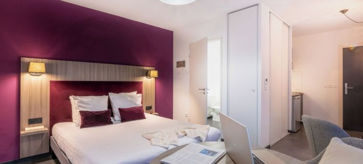 Nemea Appart Hotel Stadium Bordeaux aéroport Отели в г. Мериньяк