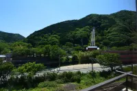 Eirakukan - con vista montagne