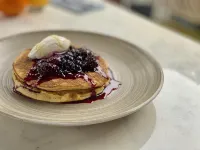 The Boot at Melbourne - breakfast