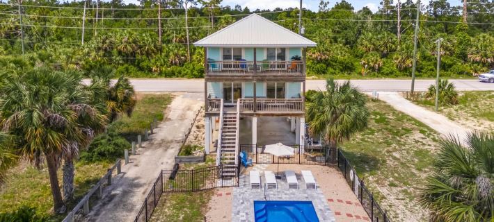 Pet Friendly Beach House - One Palm by Panhandle Getaways Hotels in Gulf County